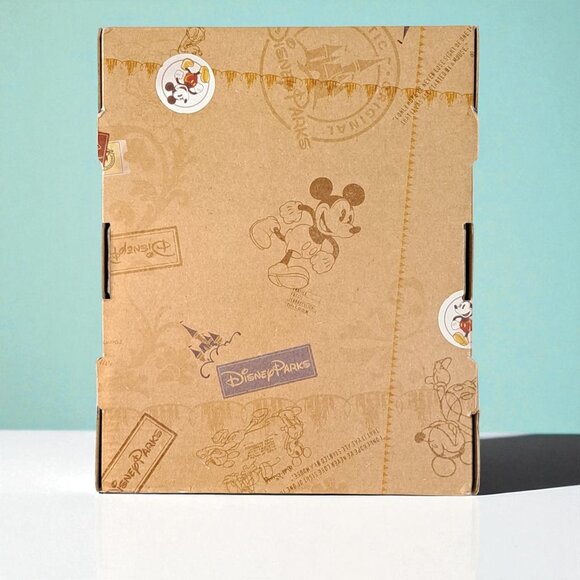 Disney World PARKS Mickey Mouse Picture Frame 5”x 7” Beveled Wood 4 Corner Ears - Picture 4 of 7